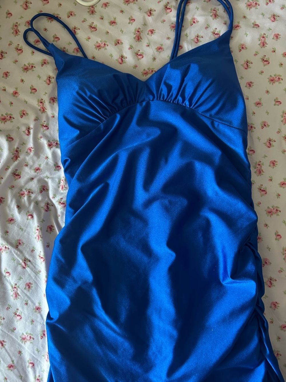 Jules & Cleo Royal Blue Slip Dress